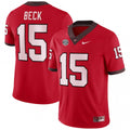 Carson Beck Georgia Bulldogs Home Nike Football Game NCAA Jersey - Red