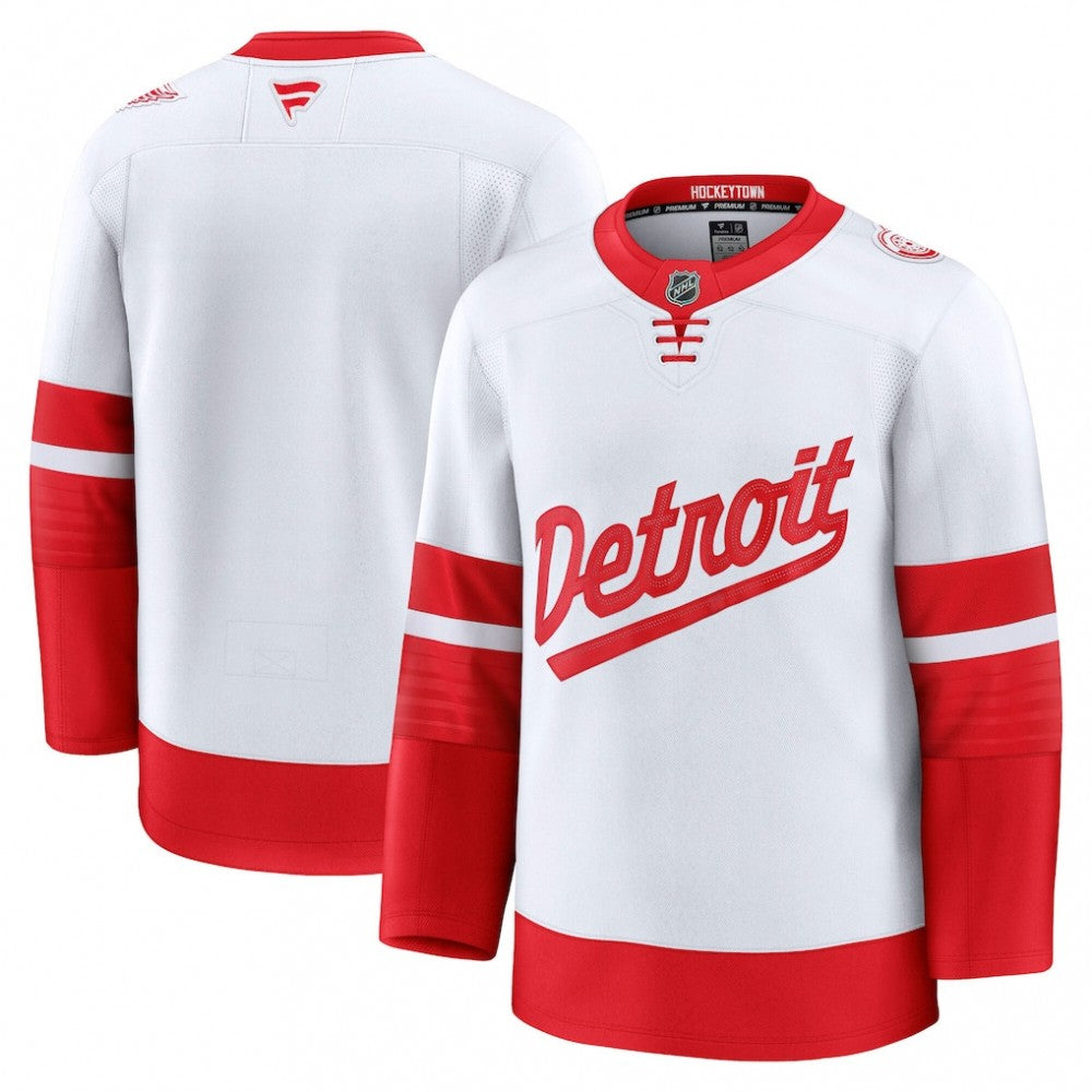 Detroit Red Wings 2025 NHL Stadium Series Premium NHL Jersey - White