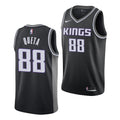 Men's Sacramento Kings Neemias Queta #88 Nike Black 2021 Swingman NBA Jersey - Statement Edition