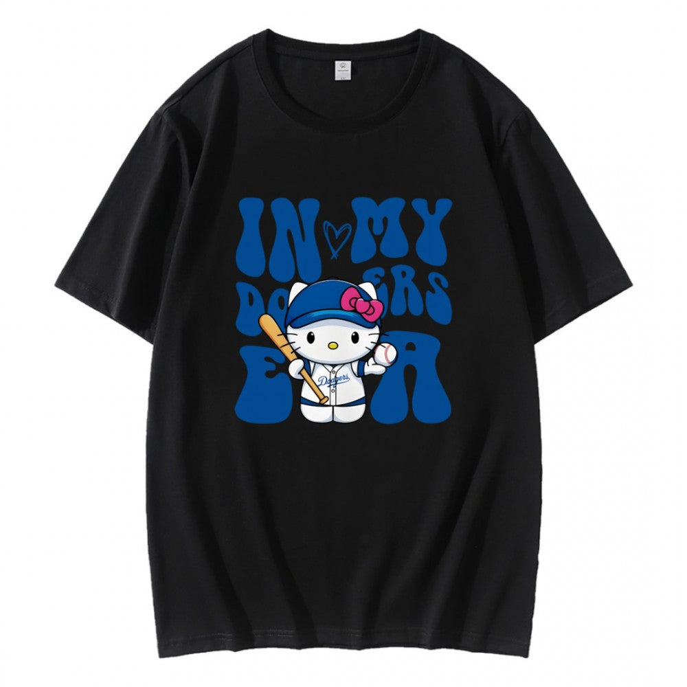 Hello Kitty In My Dodgers Era T-Shirt