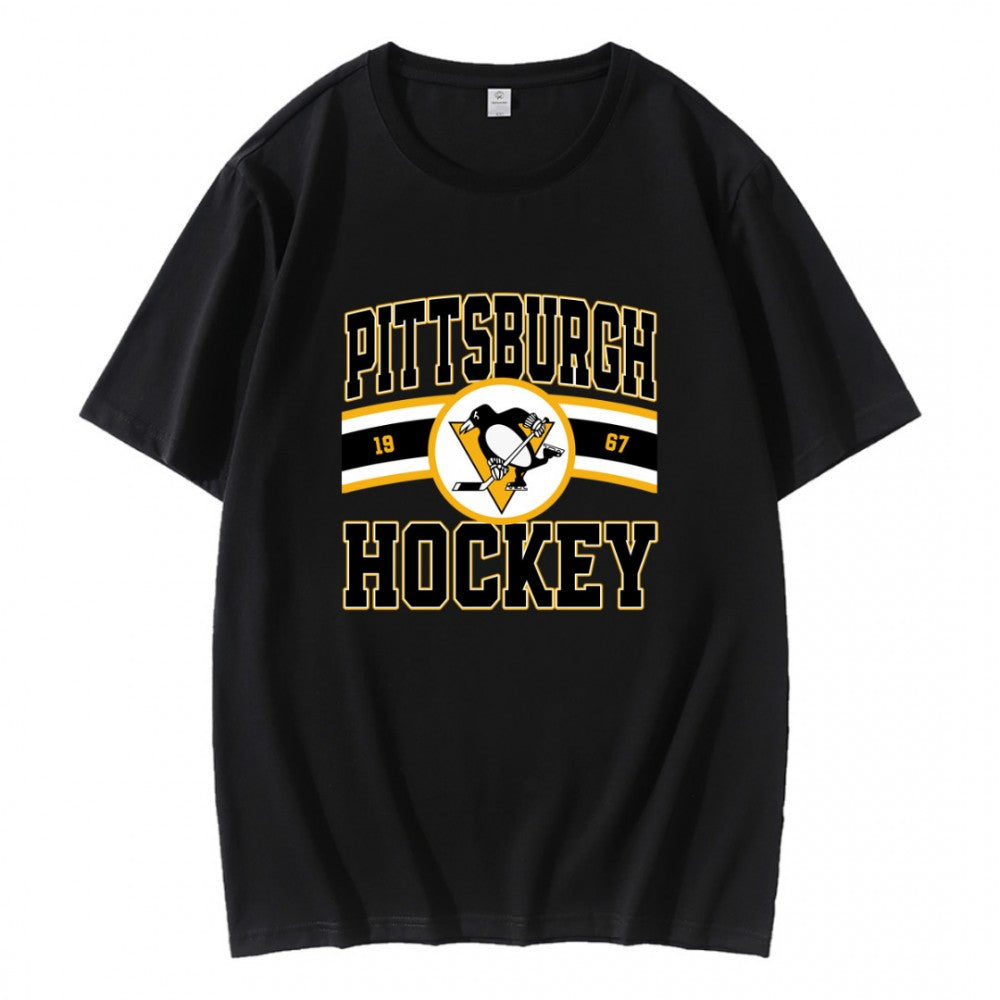Vintage Pittsburgh Penguins Hockey Logo 1967 1991 T-Shirt