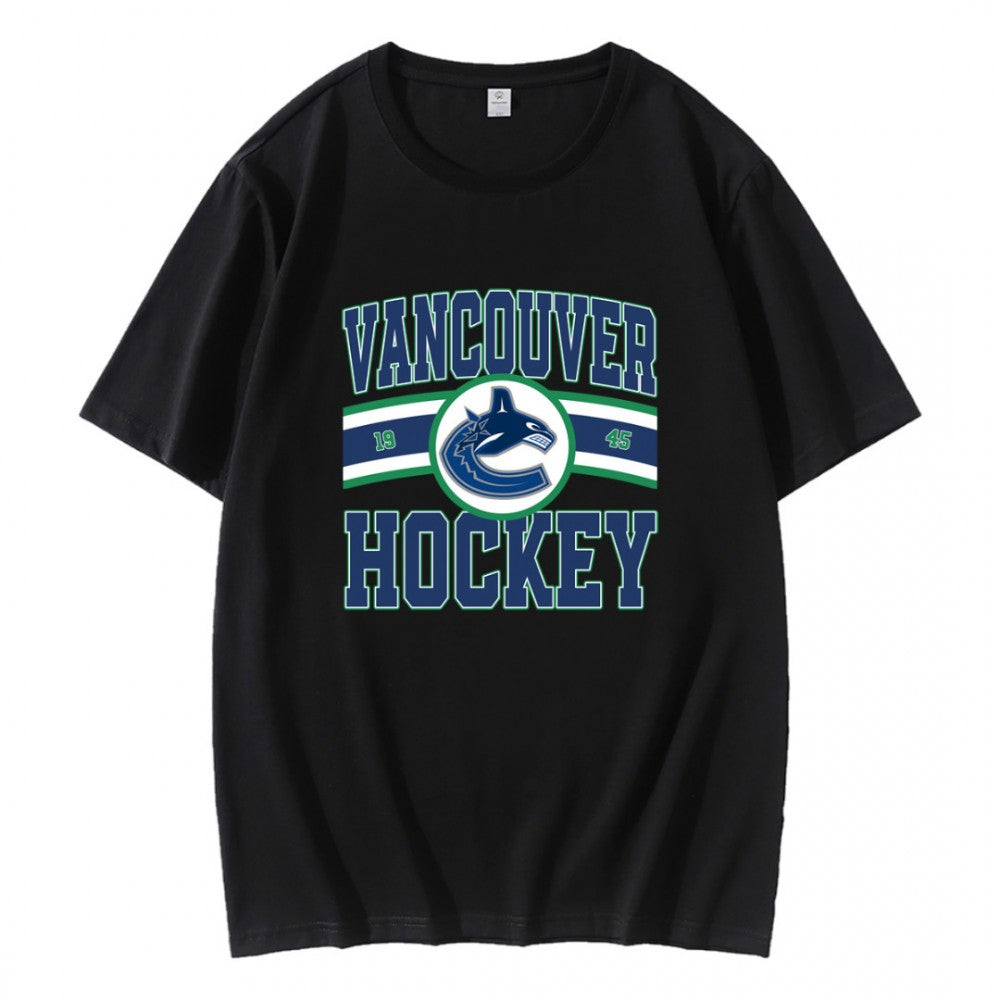 Vintage Vancouver Canucks Hockey Logo 1945 T-Shirt