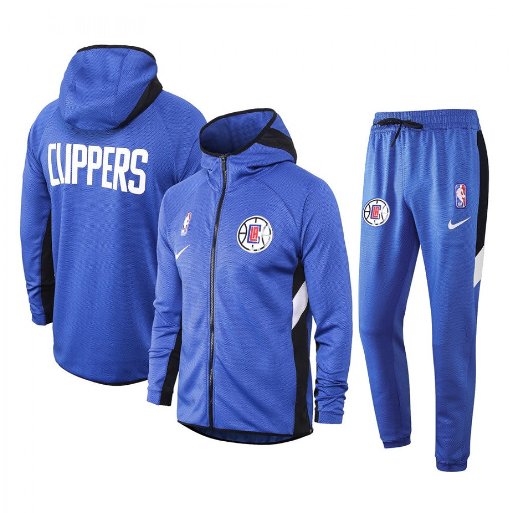 LA Clippers Nike 2019/20 Showtime Full-Zip Therma Flex Performance Hoodie