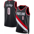 Damian Lillard Portland Trail Blazers Nike 2021/22 Diamond Swingman NBA Jersey - Icon Edition - Black