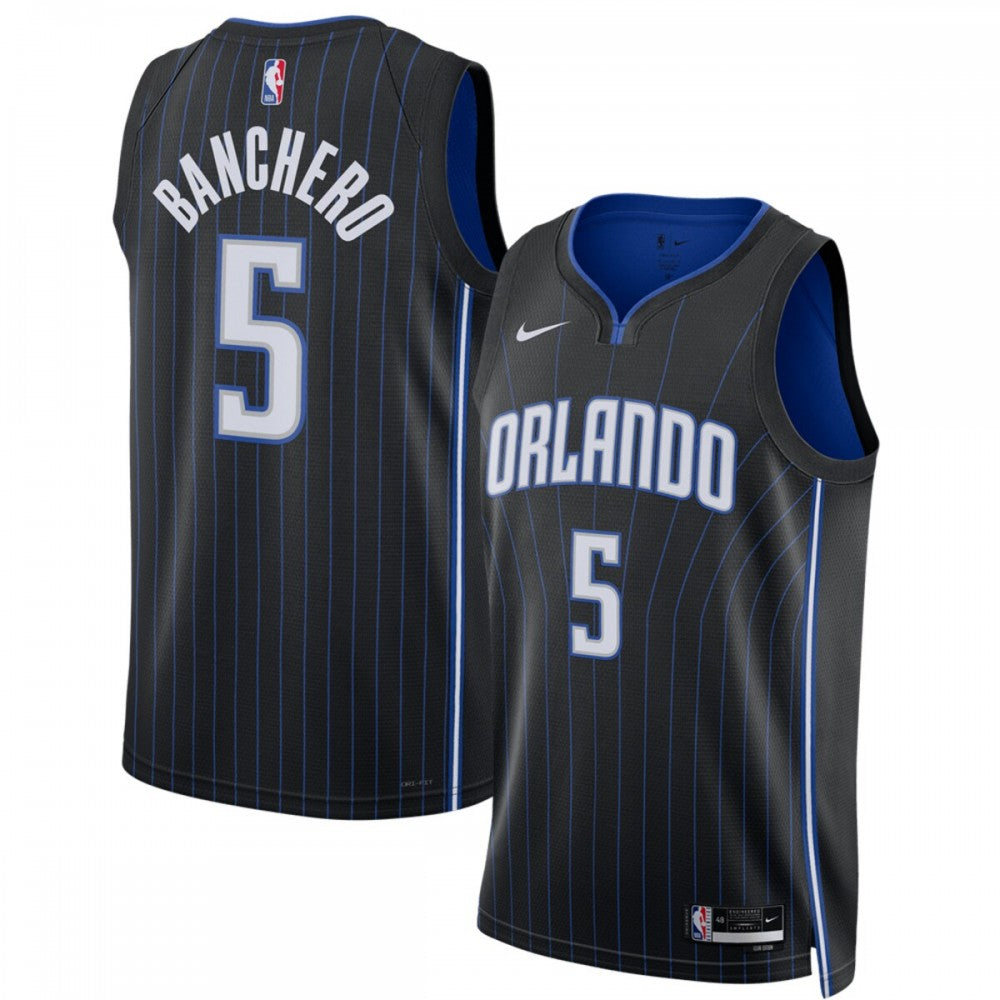 Paolo Banchero Orlando Magic Nike Unisex 2022 NBA Draft First Round Pick Swingman NBA Jersey - Icon Edition - Black