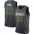 Karl-Anthony Towns Minnesota Timberwolves Jordan Brand 2022/23 Statement Edition Swingman Black NBA Jersey