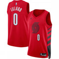 Damian Lillard Portland Trail Blazers Jordan Brand 2022/23 Statement Edition Swingman NBA Jersey - Red
