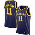 Klay Thompson Golden State Warriors Jordan Brand 2022/23 Statement Edition Swingman NBA Jersey - Navy