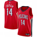 Brandon Ingram New Orleans Pelicans Jordan Brand 2022/23 Statement Edition Swingman NBA Jersey - Red