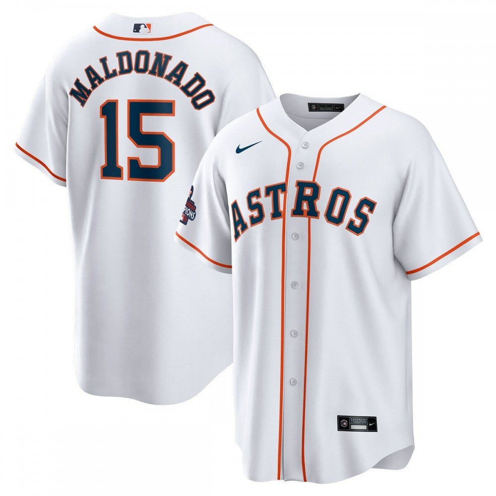 Martn Maldonado Houston Astros Nike Home 2022 World Series Champions Replica Player MLB Jersey - White