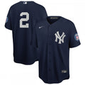 Derek Jeter New York Yankees Nike 2020 Hall of Fame Induction Alternate Replica Player MLB Jersey - Navy