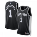 Victor Wembanyama San Antonio Spurs Nike Unisex 2023 NBA Draft First Round Pick Swingman NBA Jersey - Icon Edition - Black