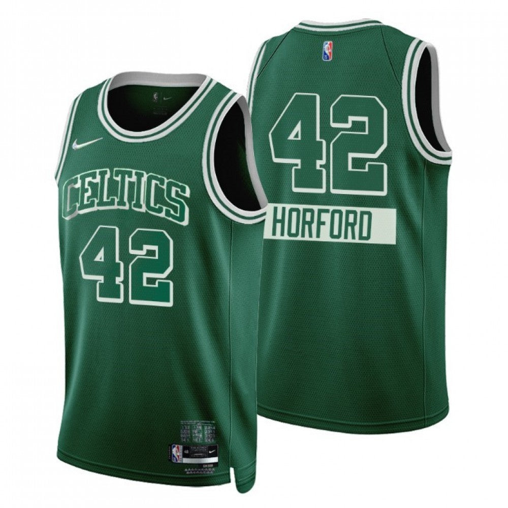 Men's Boston Celtics Al Horford #42 Nike Green 2021/22 Swingman NBA NBA Jersey - City Edition