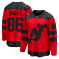 Jack Hughes New NHL Jersey Devils 2024 NHL Stadium Series Breakaway Player NHL Jersey C Red