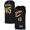 Donovan Mitchell Cleveland Cavaliers Jordan Brand Swingman Player NBA Jersey - Statement Edition - Black