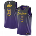 Anthony Davis Los Angeles Lakers Nike Unisex 2024/25 Swingman Player NBA Jersey - City Edition - Purple