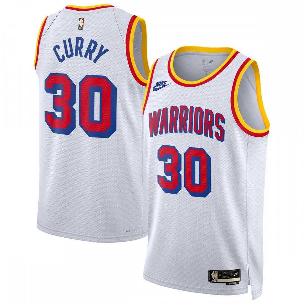 Stephen Curry Golden State Warriors Nike Unisex 2024/25 Swingman NBA Jersey - White - Classic Edition