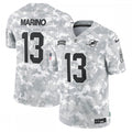 Dan Marino Miami Dolphins Nike 2024 Salute to Service Retired Player Limited Jersey - Arctic Camo