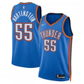 Isaiah Hartenstein Oklahoma City Thunder Nike Unisex Swingman Player NBA Jersey - Icon Edition - Blue