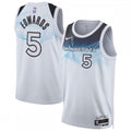Anthony Edwards Minnesota Timberwolves Nike Unisex 2024/25 Swingman Player NBA Jersey - City Edition - White