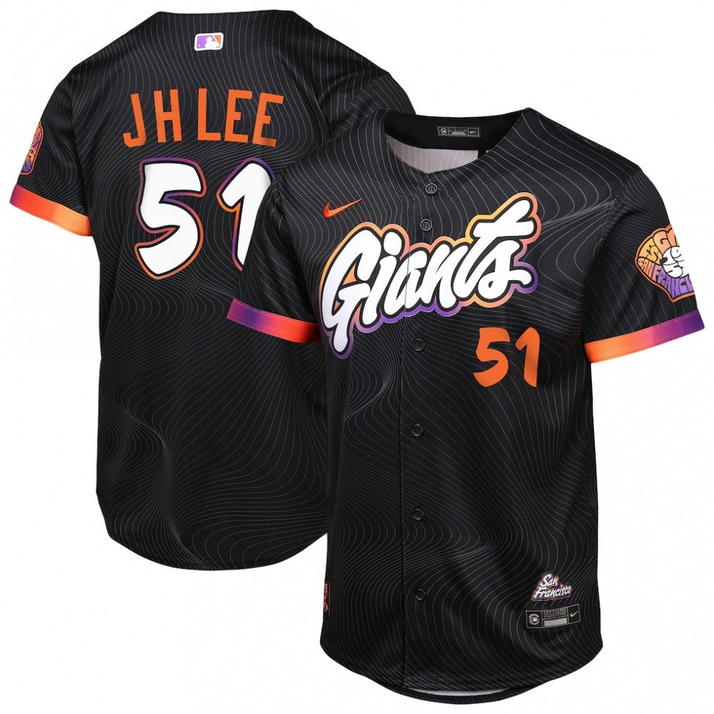 Jung Hoo Lee San Francisco Giants Nike Youth 2025 City Connect Limited Player MLB Jersey - Anthracite
