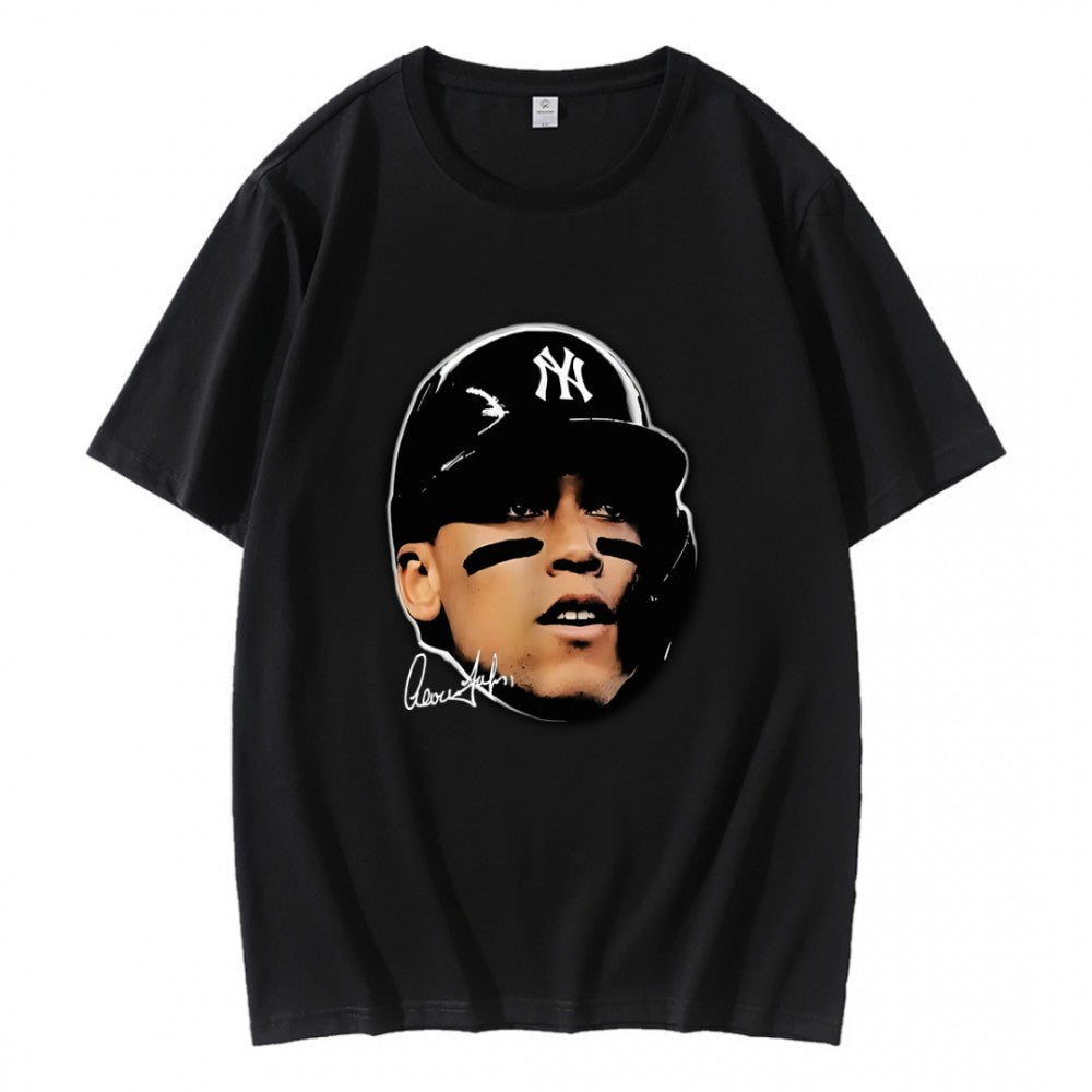 Aaron Judge Yankees Big Face Signature T-Shirt