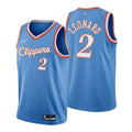 Men's Los Angeles Clippers Kawhi Leonard #2 Nike Blue 2021 Diamond Swingman NBA Jersey - City Edition