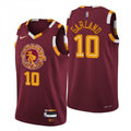 Men's Cleveland Cavaliers Darius Garland #10 Nike Wine 2021/22 Swingman NBA NBA Jersey - City Edition