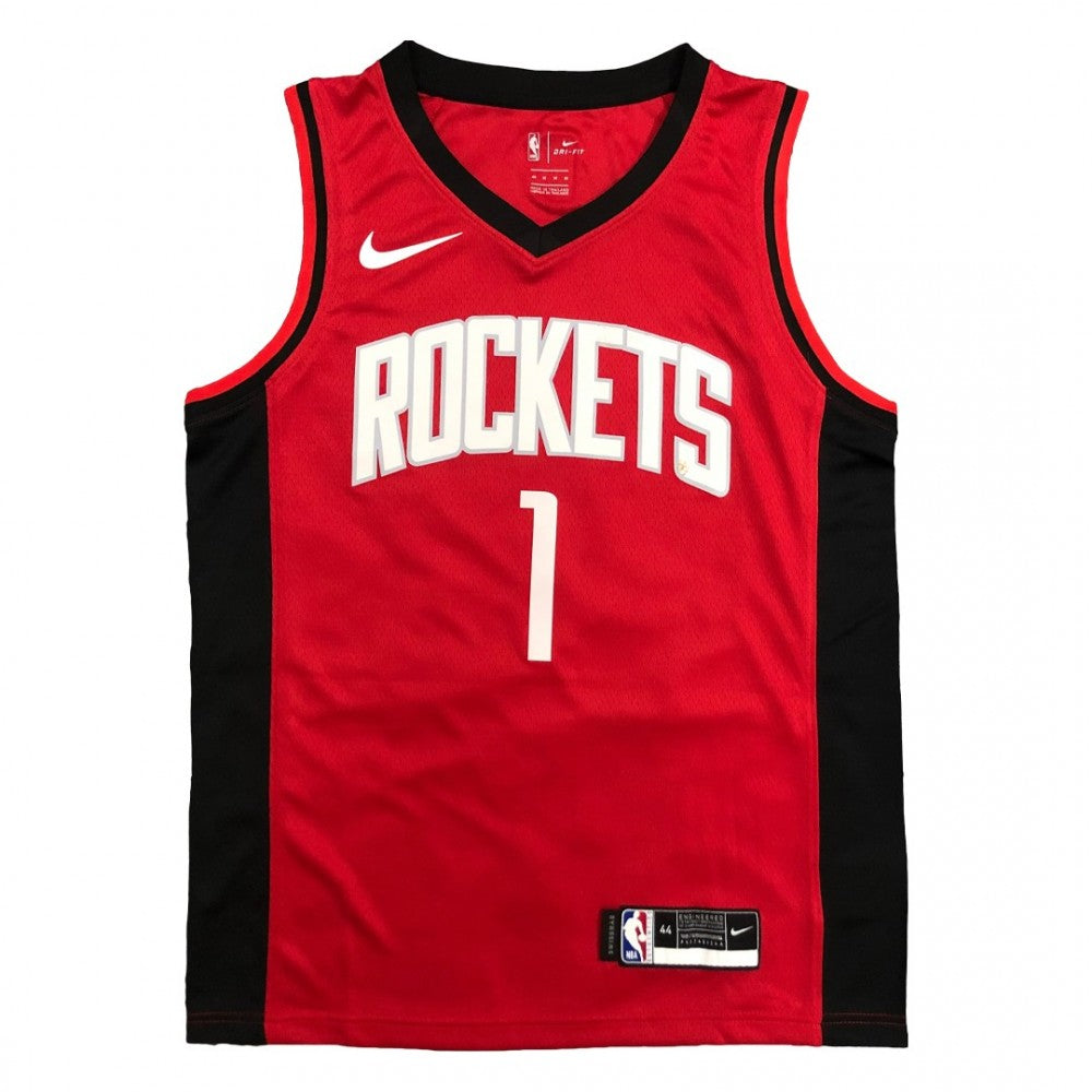 Men's Houston Rockets Tracy McGrady #1 Nike Red Swingman NBA Jersey - Icon Edition