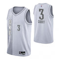 Men's Oklahoma City Thunder Josh Giddey #3 Nike Gray 2021/22 Swingman NBA Jersey - City Edition