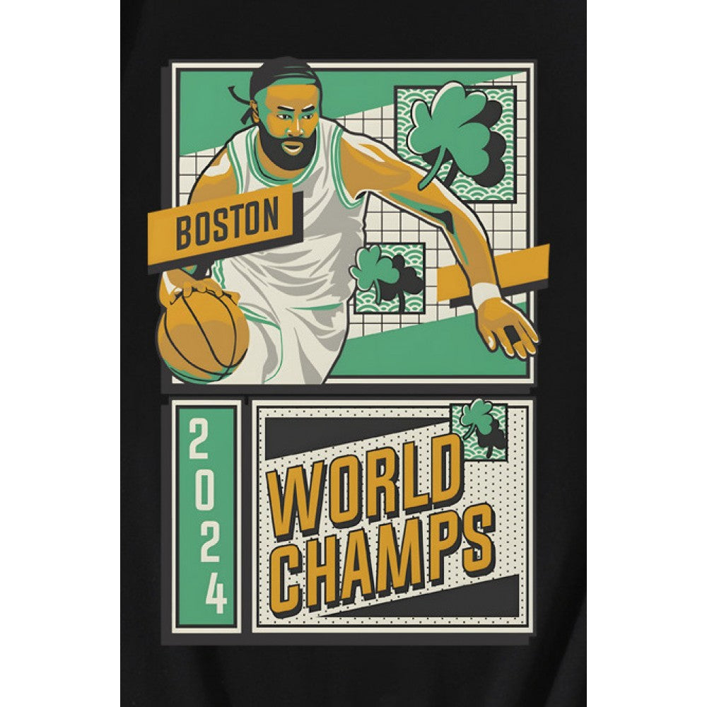 2024 Boston World Champs Basketball T-Shirt