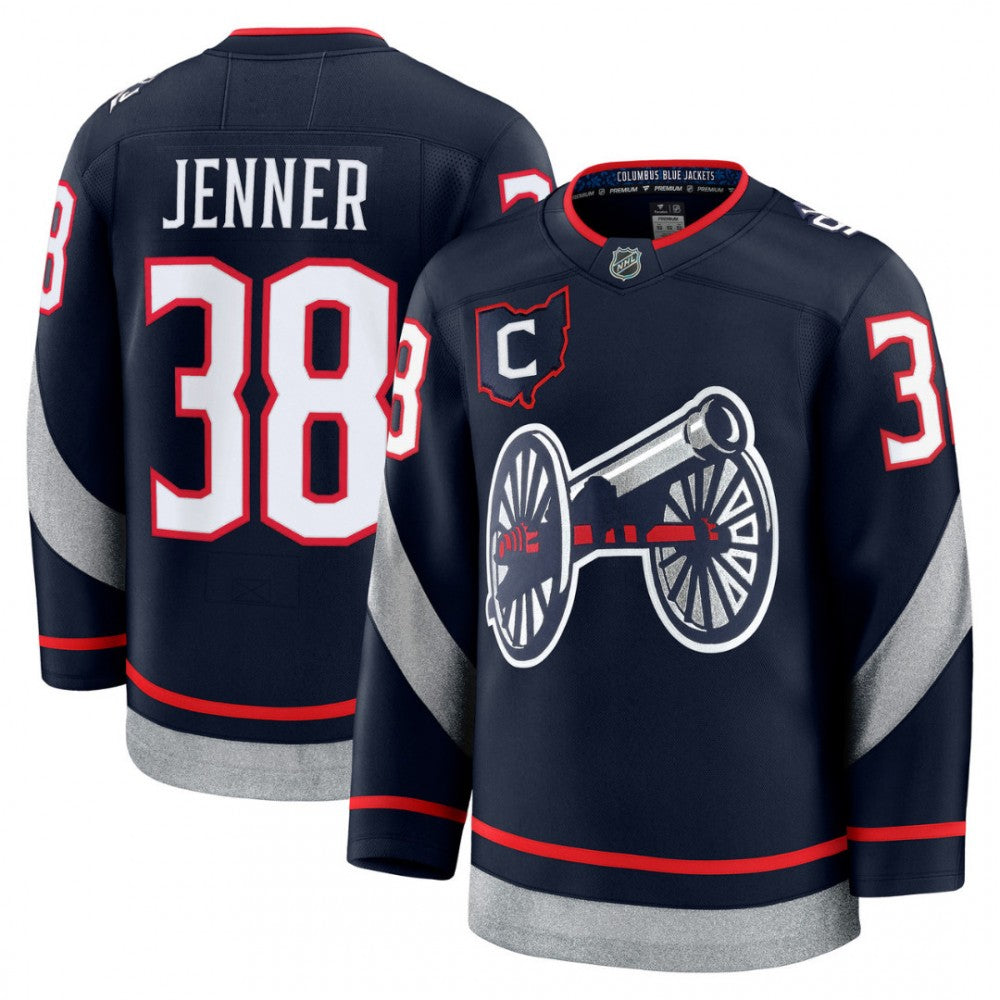 Boone Jenner Columbus Blue Jackets 2025 NHL Stadium Series Premium NHL Jersey - Navy