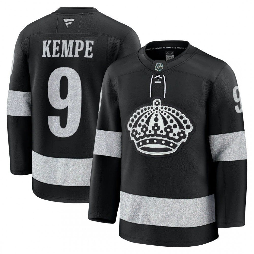Adrian Kempe Los Angeles Kings Alternate Premium NHL Jersey - Black