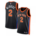 Miles McBride New York Knicks Nike Unisex 2022/23 Swingman NBA Jersey - City Edition - Black