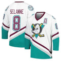 Anaheim Ducks Teemu Selanne 1996/97 Power Play NHL Jersey White