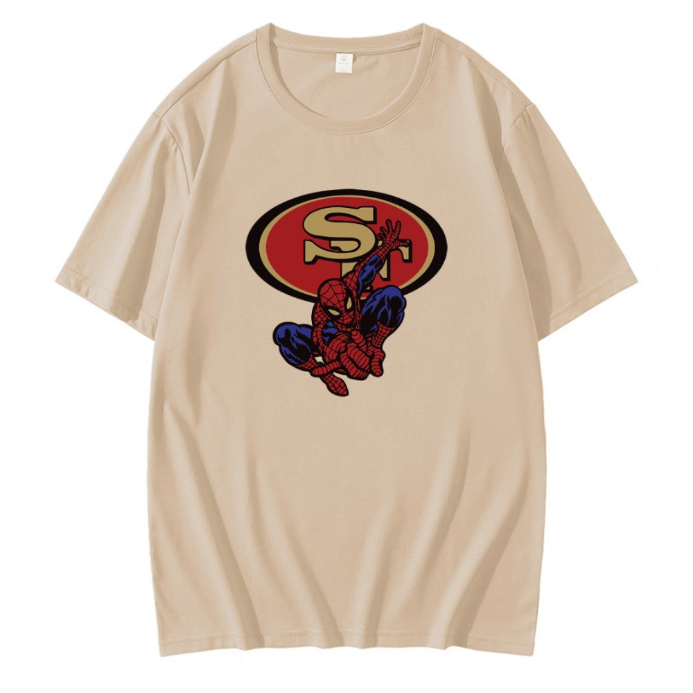 Spiderman San Francisco 49ers T-Shirt