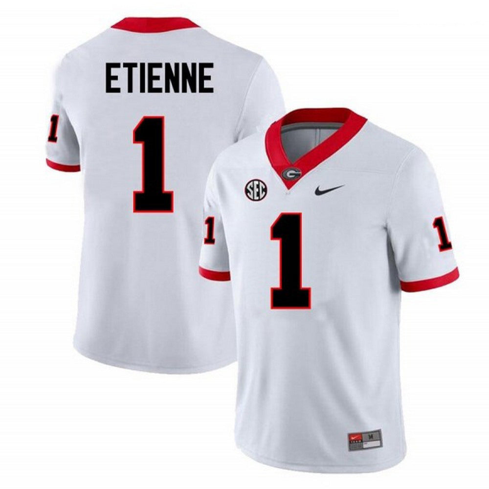Trevor Etienne Georgia Bulldogs Nike Football Game NCAA Jersey - White
