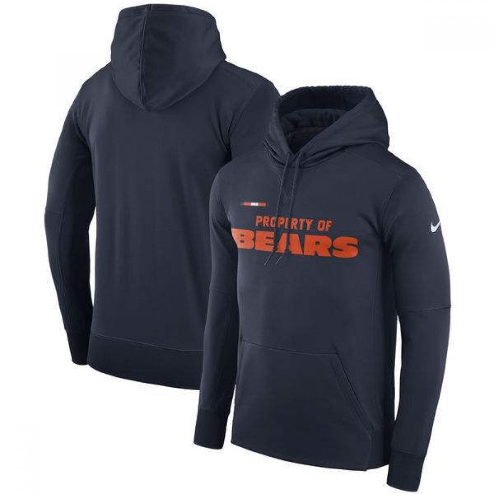 Chicago Bears Club Nike Therma NFL Pullover Hoodie