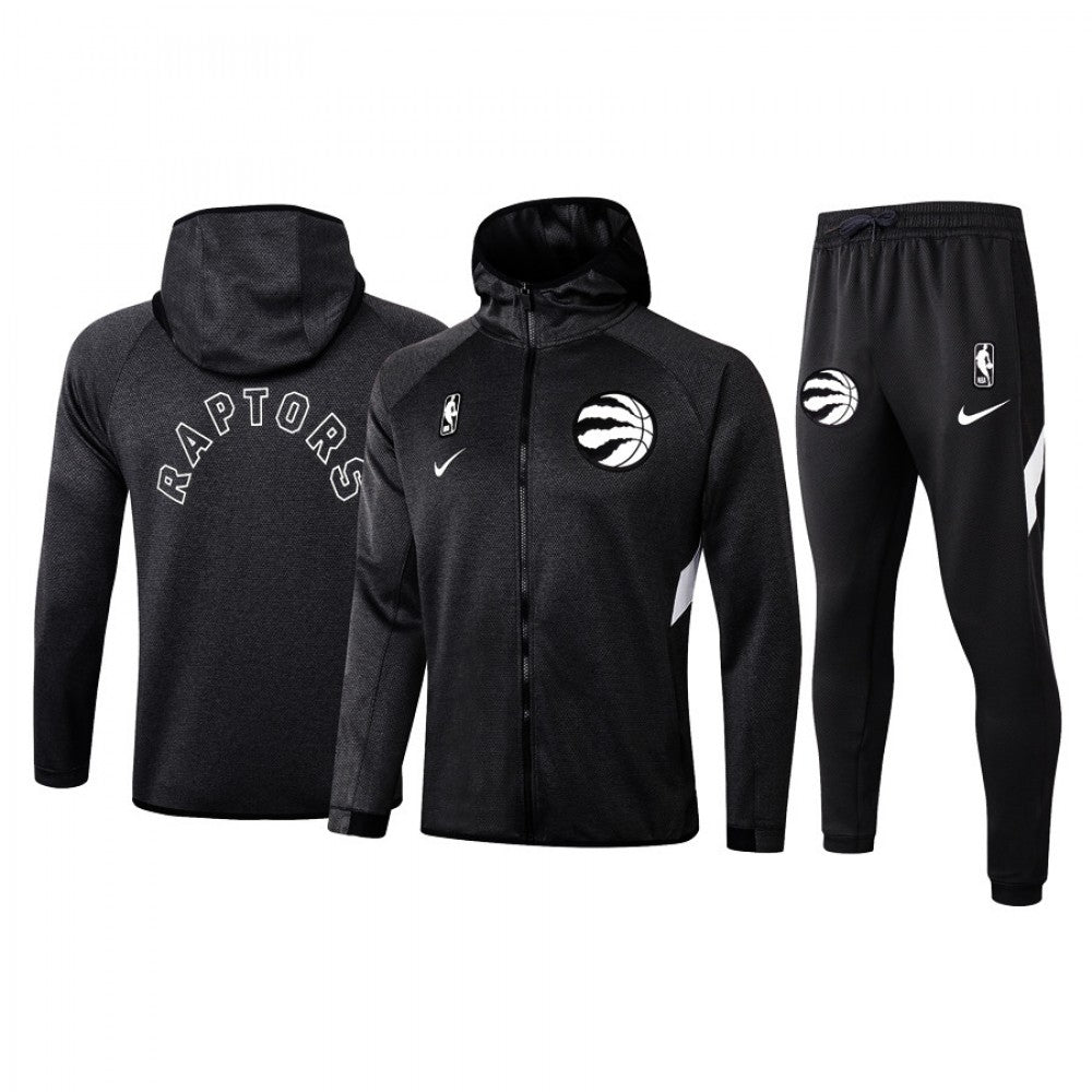 Toronto Raptors Nike 2019/20 Showtime Full-Zip Therma Flex Performance Hoodie