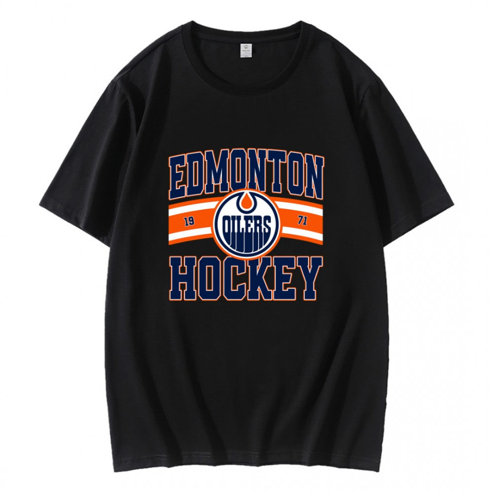 Vintage Edmonton Oilers Hockey Logo 1971 T-Shirt