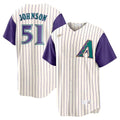 Randy Johnson Arizona Diamondbacks Nike Alternate Cooperstown Collection MLB Jersey - Cream