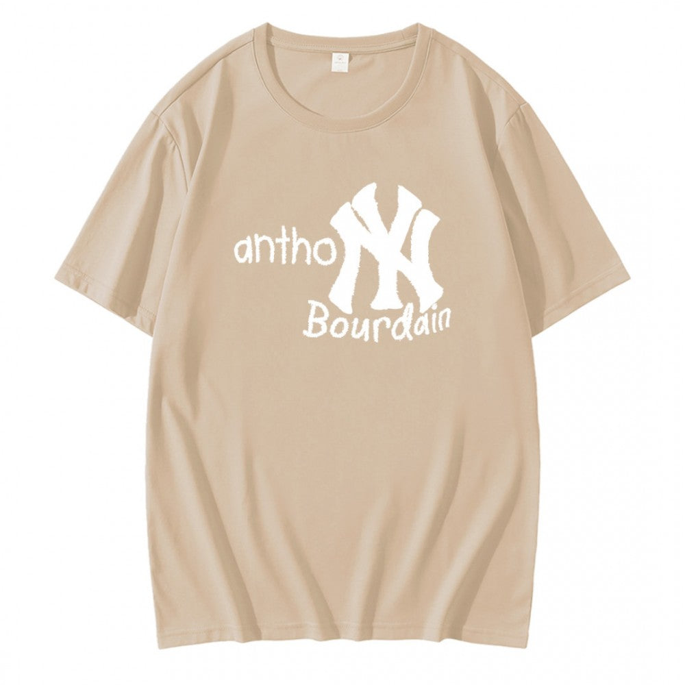 Anthony Bourdain New York Yankees Softball T-Shirt
