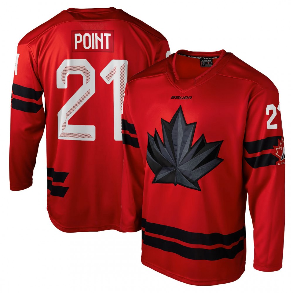 Brayden Point Hockey Bauer Canada 2026 Olympics Replica NHL Jersey - Red