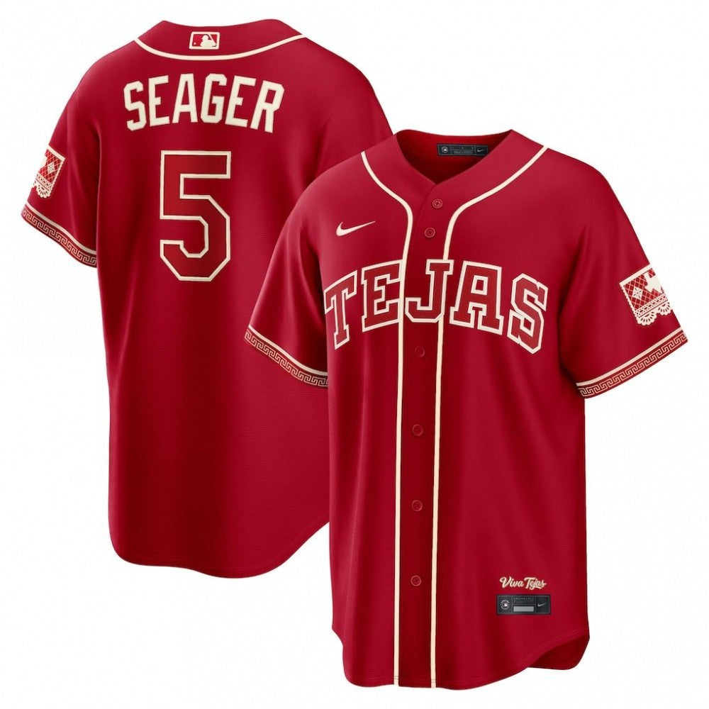Corey Seager Texas Rangers Nike 2026 City Connect Stadium MLB Jersey - Red