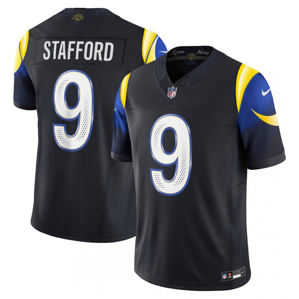 Matthew Stafford Midnight Blue Los Angeles Rams 2025 Rivalries Collection Limited Jersey