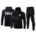 Philadelphia 76ers Nike 2019/20 Showtime Full-Zip Therma Flex Performance Hoodie