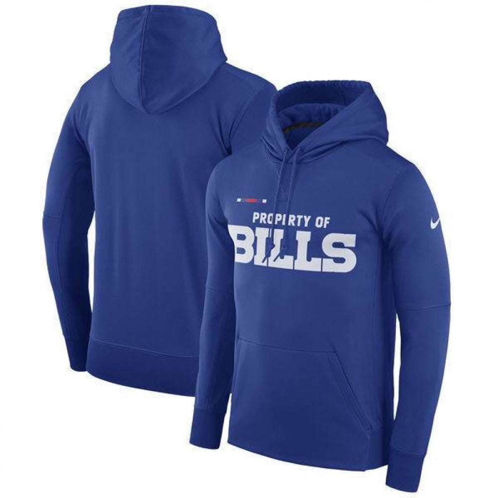 Buffalo Bills Club Nike Therma NFL Pullover Hoodie