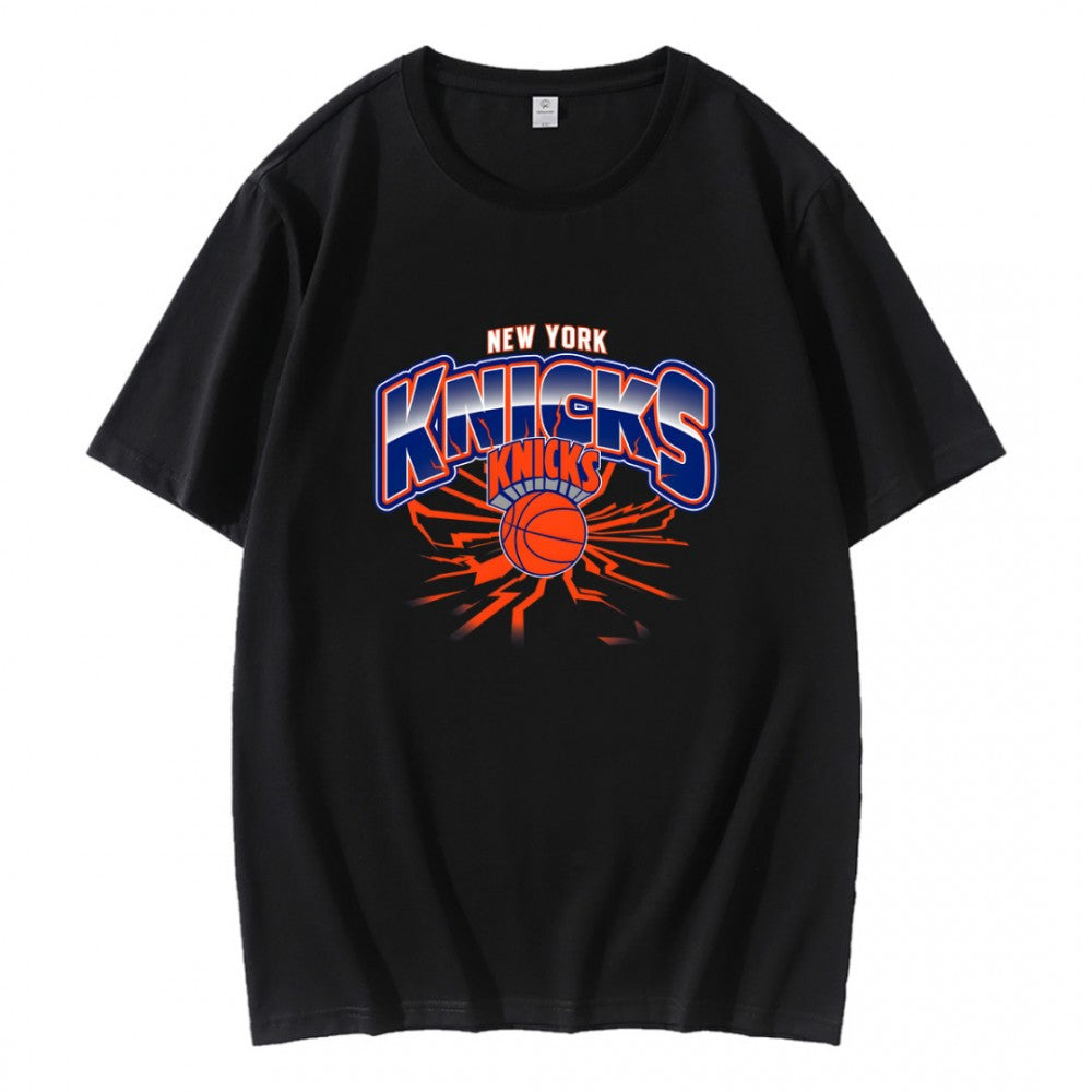 New York Knicks Earthquake Basketball T-Shirt