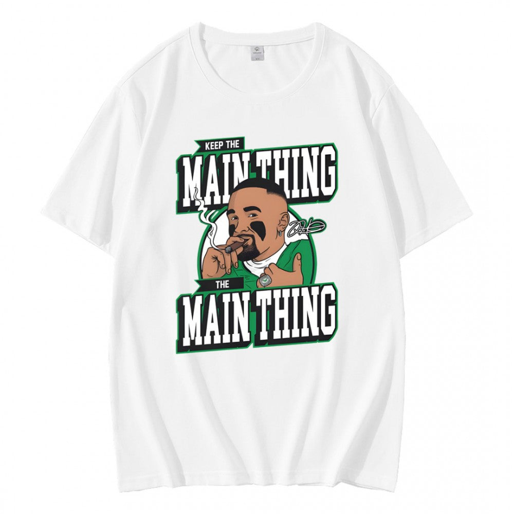 The Main Thing Jalen Hurts Super Bowl LIX Champion T-Shirt
