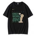 Celtics Only Work Wins Champions Celebration T-Shirt